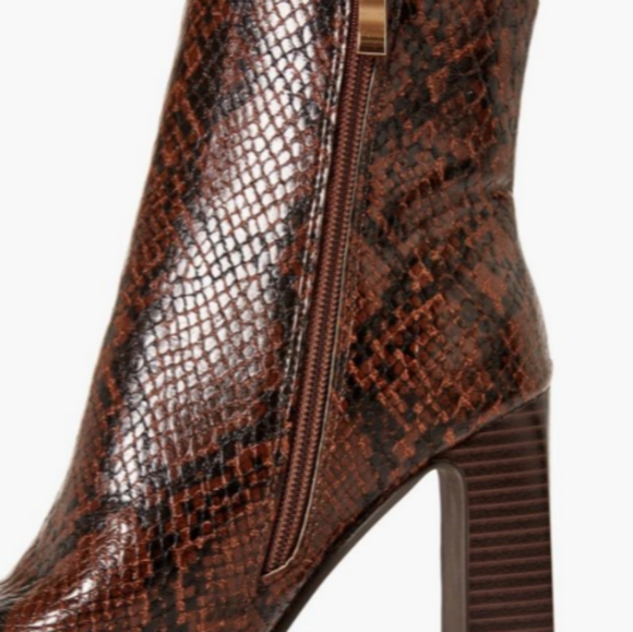 Amber Block Heeled Bootie | Poshmark